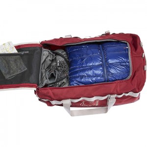 【国内正規品】NORDISK ノルディスク Skara M 70 L Burnt Red Gear Bag(スカラ 70L ダッフルバッグ レッド)[133087]