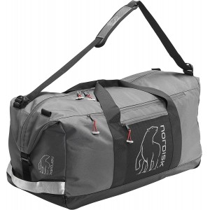 【国内正規品】NORDISK ノルディスク Flakstad L 85 L Magnet Travel Bag(フラクスタッド 85L トラベルバッグ マグネット グレー)[133094]