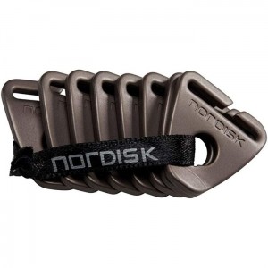 【ゆうパケット配送！送料無料】【国内正規品】NORDISK ノルディスク Aluminium Helmet Slide 20mm (8個セット)(ヘルメットスライド アルミテントパーツ)[119066]