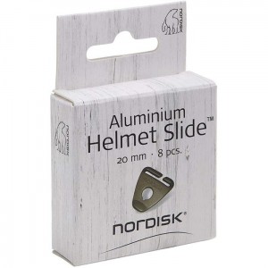 【ゆうパケット配送！送料無料】【国内正規品】NORDISK ノルディスク Aluminium Helmet Slide 20mm (8個セット)(ヘルメットスライド アルミテントパーツ)[119066]