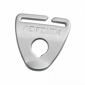 【ゆうパケット配送！送料無料】【国内正規品】NORDISK ノルディスク Aluminium Helmet Slide 25mm・ 6個セット(ヘルメットスライド アルミテントパーツ)[119067]