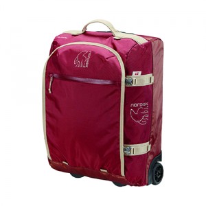 【国内正規品】NORDISK ノルディスク Verran 45 Wheeled Duffel Burnt Red (ヴェラン ベラン 45L ホイールダッフルバッグ レッド[133102]