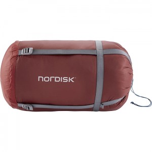 【国内正規品】NORDISK ノルディスク Puk -2 Blanket Ｌ Sleeping Bag tomato MajolikaBlue(プク -2° Lサイズ レッド ブランケット型 シュラフ 寝袋)[110347]