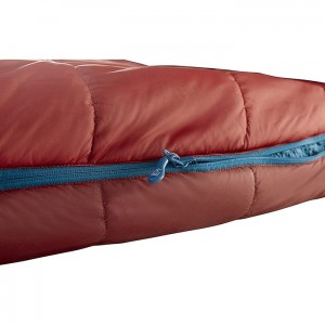 【国内正規品】NORDISK ノルディスク Puk +4 Egg L Sleeping Bag tomato MajolikaBlue(プク +4° Lサイズ レッド エッグ型 シュラフ 寝袋)[110349]