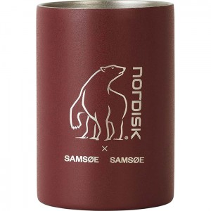 【国内正規品】NORDISK ノルディスク サムソサムソコラボ ステンレス(2重構造)マグカップ 300ml チェリーマホガニーSteel Double Wall Mug【119008】Cherry Mahogany