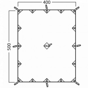 [国内正規品]ノルディスク NORDISK Kari 20 Basic Cotton Tarp[242043](タープ キャンプ グランピング)