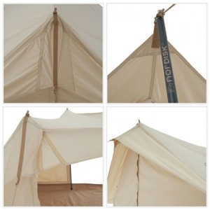 【国内正規品】ノルディスク Nordisk Ydun Sky 5.5 Technical Cotton Tent Sandshell【142059】(ユドゥン キャンプ テント コットンテント 4人用 アウトドア)