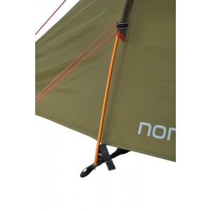 【国内正規品】ノルディスク Nordisk Oppland 2 (2.0) PU Tent Dark Olive オップランド ダークオリーブ【122076】(キャンプ テント トンネルテント 2人用 アウトドア)