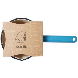 【国内正規品】ノルディスク Nordisk Madam Bla Saucepan Sky Blue 900ml マダムブルー ソースパン スカイブルー[10421001-100](ホーロー 北欧 ソースパン アウトドア キャンプ バーベキュー ミルクパン 鍋)