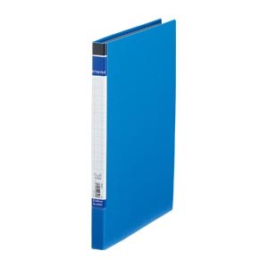 レターファイルBF [358BF] 1冊 A4判タテ型(背巾25MM) 本体色：青