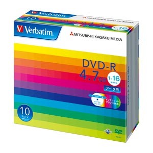 PC DATA用 DVD－R [DHR47JP10V1] 10枚 DVD－R 1－16倍速対応