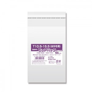 [シモジマ]Nピュアパック T10.5-15.5 100枚入り[6798312]