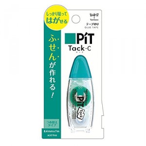 【ゆうパケット配送対象】[トンボ鉛筆] テープのり ピット タックC スタンダード(ポスト投函 追跡ありメール便)