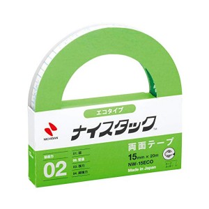 [ニチバン]ナイスタック エコタイプ 15mm×20m[NW-15ECO](両面テープ)