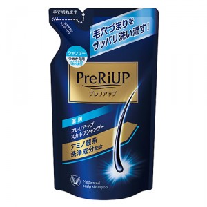 大正製薬 プレリアップ スカルプシャンプー  つめかえ用 350ml【医薬部外品】(詰め替え 詰替え用)