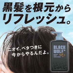 【大正製薬】 [ブラックウルフ] ボリュームアップ スカルプ シャンプー&コンディショナー&スカルプエッセンス50ml セット (ポンプタイプ)[男性向け]