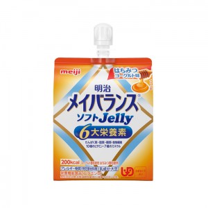 [明治]メイバランス ソフトJelly はちみつヨーグルト味 125ml(栄養調整食品 エネルギーゼリー 200kcal 栄養補給)