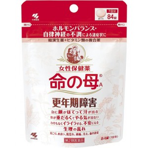 【ゆうパケット配送対象】【第2類医薬品】小林製薬 命の母A 84錠(ポスト投函 追跡ありメール便)