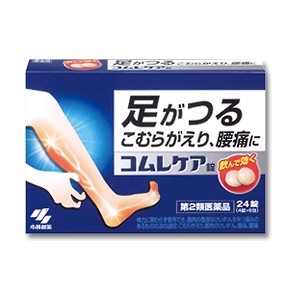 【ゆうパケット配送対象】【第2類医薬品】小林製薬 コムレケア 24錠(ポスト投函 追跡ありメール便)