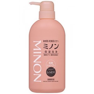 ミノン 薬用全身シャンプー しっとりタイプ 450ml[医薬部外品] [MINON]