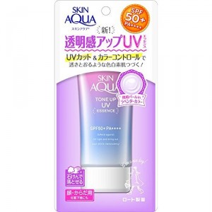 ロート製薬 SKIN AQUA(スキンアクア) トーンアップ UVエッセンス SPF50+ PA++++ 80g