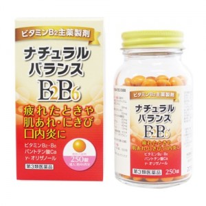 【第3類医薬品】米田薬品工業 ナチュラルバランスBB 250錠