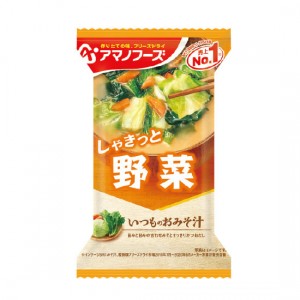 【ゆうパケット配送対象】アマノフーズ いつものおみそ汁 野菜 10g(ポスト投函 追跡ありメール便)