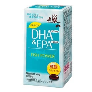京都薬品 ミネルヴァ DHA&EPA 120粒