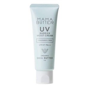 MAMA BUTTER ママバター UVバリア モイストクリーム 無香料 SPF27 PA++ 45g