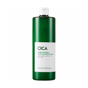 [GREENDERMA] グリーンダーマ CICA ビッグトナー 500ml(化粧水・韓国コスメ)(naturerepublic)