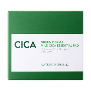 [GREENDERMA] グリーンダーマ CICA エッセンシャルパッド 90枚入り(角質ケア・パック・韓国コスメ)(naturerepublic)