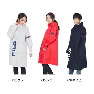 FILA(フィラ) ユニセックス レインコート 合羽 雨具 フード 撥水加工 06003123