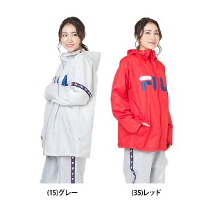 FILA(フィラ) ユニセックス レインパーカー 合羽 雨具 フード 撥水加工 06003125