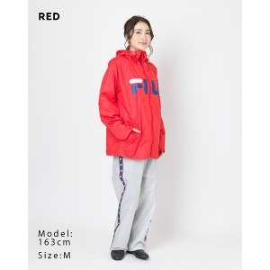 FILA(フィラ) ユニセックス レインパーカー 合羽 雨具 フード 撥水加工 06003125