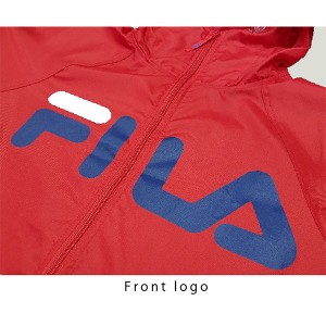 FILA(フィラ) ユニセックス レインパーカー 合羽 雨具 フード 撥水加工 06003125