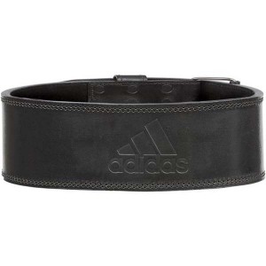 adidas アディダス ユニセックス レザーウエイトリフティングベルト（本革） XS ADGB－12294 サポーター 腰 筋トレ 怪我 予防 ADGB12294