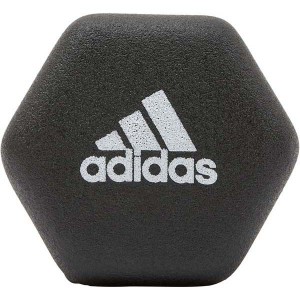 adidas アディダス ユニセックス ダンベル 2kg ペア ボディケア スポーツ 筋トレ ワークアウト トレーニング 転がり防止 ADWT10002