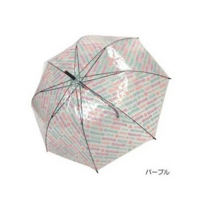 OUTDOOR PRODUCTS(アウトドアプロダクツ) ユニセックス ビニール傘 60cm 総柄斜めストライプ 雨具 傘 ビニール傘 10001053