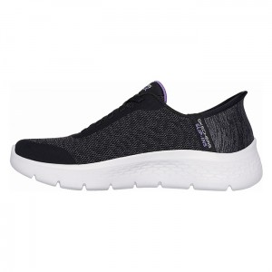 【送料無料】SKECHERS スケッチャーズ レディース スリップインズ 4Eワイド相当 GO WALK FLEX-KAYLE ゴーウォーク カジュアル シューズ スニーカー 通学 124842W