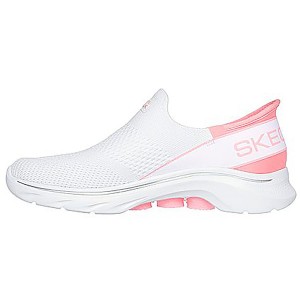 【送料無料】Skechers スケッチャーズ レディース スリップインズ ゴーウォーク 7 - ミア ホワイト/ピンク GO WALK 7 - MIA 125231