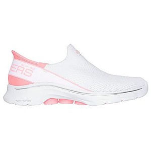 【送料無料】Skechers スケッチャーズ レディース スリップインズ ゴーウォーク 7 - ミア ホワイト/ピンク GO WALK 7 - MIA 125231