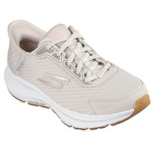 【送料無料】Skechers スケッチャーズ スリップインズ レディース ゴーラン コンシステント 2.0 - エンデュア ナチュラル/ピンク 128615