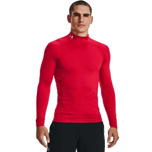 ＊在庫限り＊UNDER ARMOUR アンダーアーマー メンズ インナー コンプレッションフィット UA HG Armour Comp Mock LS ヒートギア ロングスリーブ 通気性 耐久性 可動域拡大 吸汗 速乾 1369606[返品・交換不可]