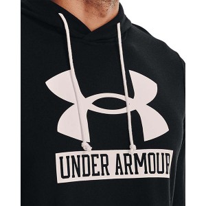 ＊在庫限り＊【送料無料】UNDER ARMOUR アンダーアーマー メンズ パーカー ルーズフィット UA Rival Terry Logo Hoodie 裏毛 吸汗 速乾 ポケット搭載 保温 やわらか 1370390[返品・交換不可]