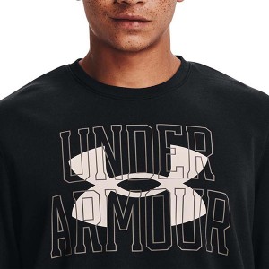 ＊在庫限り＊【送料無料】UNDER ARMOUR アンダーアーマー メンズ スウェット ルーズフィット UA Rival Terry Logo Crew 裏毛 吸汗 速乾 保温 やわらか 1370391[返品・交換不可]