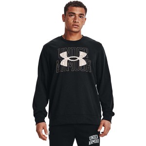 ＊在庫限り＊【送料無料】UNDER ARMOUR アンダーアーマー メンズ スウェット ルーズフィット UA Rival Terry Logo Crew 裏毛 吸汗 速乾 保温 やわらか 1370391[返品・交換不可]