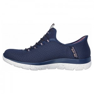 【送料無料】SKECHERS スケッチャーズ レディース スリップインズ 4Eワイド相当 SUMMITS-BEST CHOICE サミッツベストチョイス カジュアル シューズ スニーカー ワイド 通学 150199W