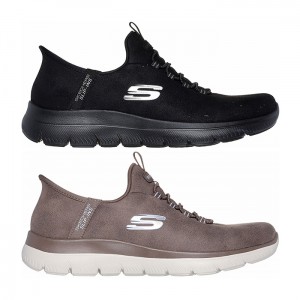 【送料無料】SKECHERS スケッチャーズ レディース スリップインズ 4Eワイド相当 SUMMITS-UNKNOWN TRAI サミッツアンノン カジュアル シューズ スニーカー 通勤 通学 150254W