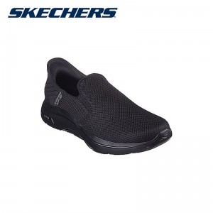 【送料無料】Skechers スケッチャーズ メンズ スリップインズ ゴーウォーク AF 2.0 - ハンズ フリー 2 ブラック GO WALK ARCH FIT 2.0-H 216600