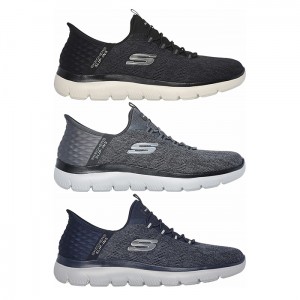 【送料無料】SKECHERS スケッチャーズ メンズ スリップインズ 4Eワイド相当 SUMMITS-KEY PACE サミッツキーペース カジュアル シューズ スニーカー 軽量 洗濯機洗い可能 232469W